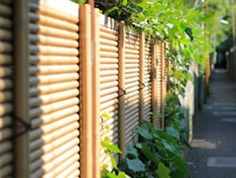 目隠し(生垣、竹垣)作成